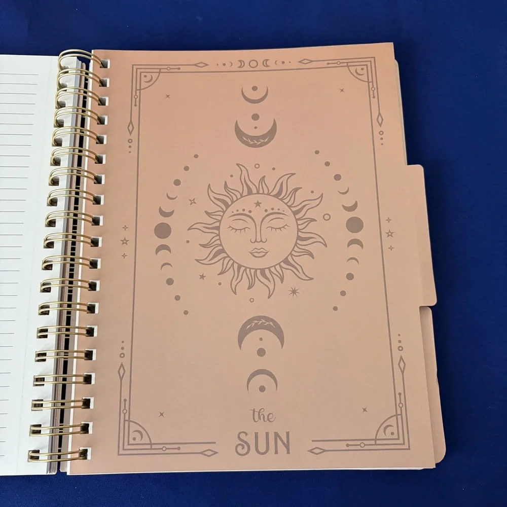 Sun and Moon Celestial Notebook